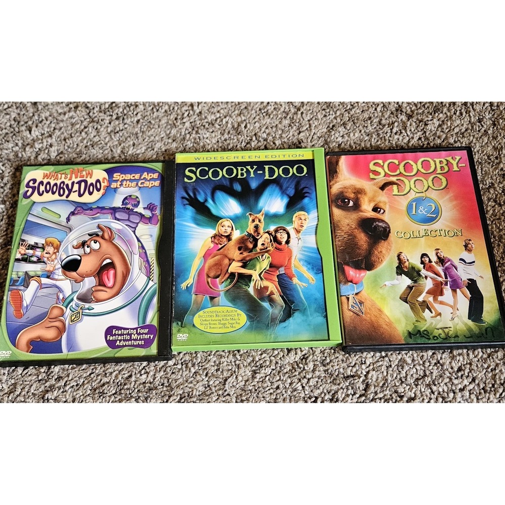 Scooby‎ Doo Dvd Lot Of 3
